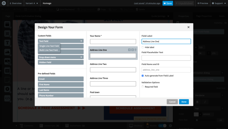 WordPress plugin installation page