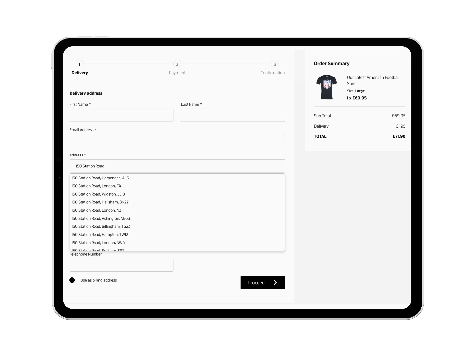 Magento Extension Postcode Lookup